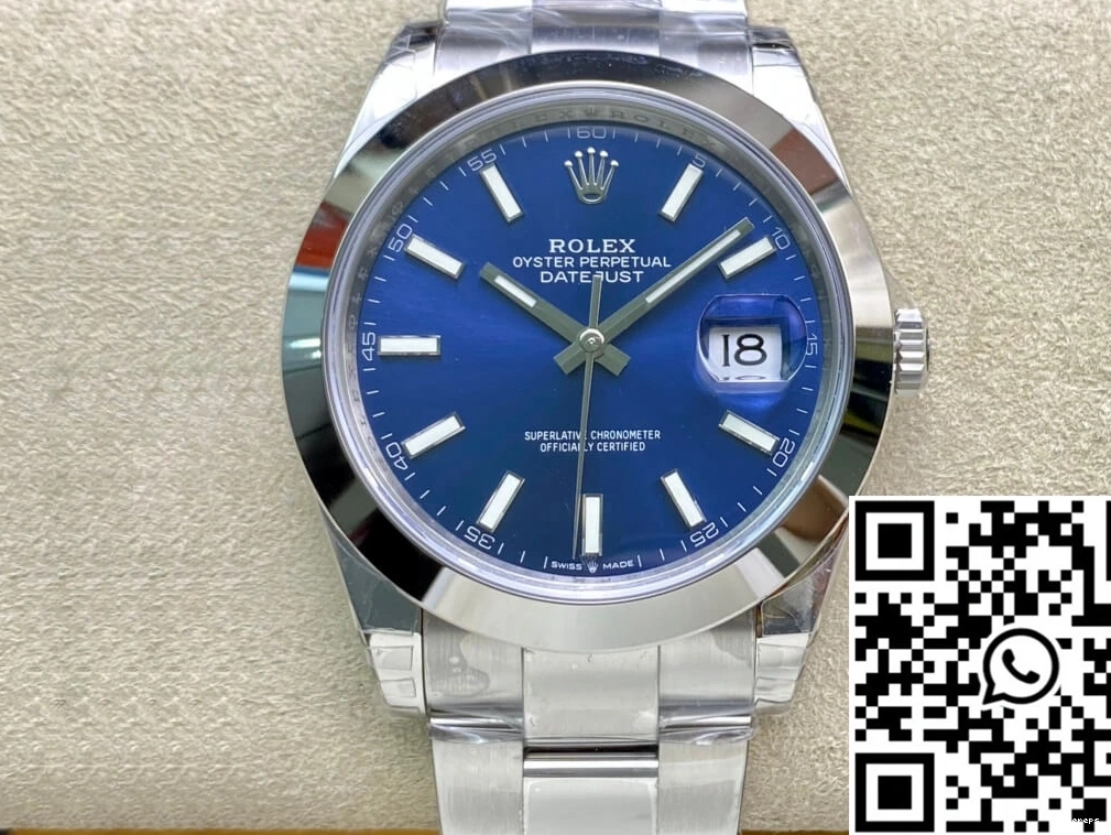 Factory Blue M126300-0001 Datejust 755 Dial VS Rolex Versatile 0801